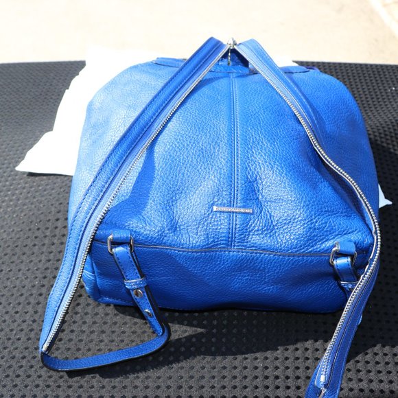 Rebecca Minkoff Bryn Backpack Cobalt w/Silver Hardware (Like New) main image 10